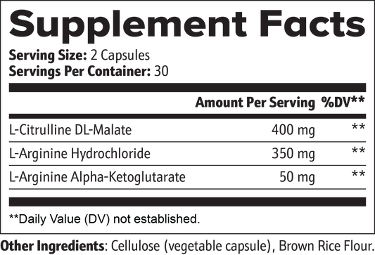 L-Citrulline & L-Arginine Stack