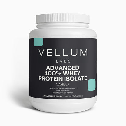 Advanced 100% Whey Protein Isolate (Vanilla)